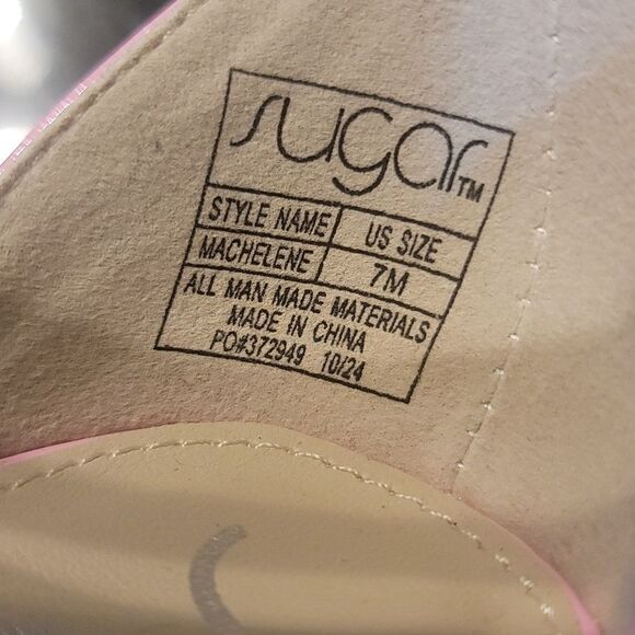 BRAND NEW SUGAR  MACHELENE WOMEN'S OPEN TOE SANDALS - Picture 8 of 14